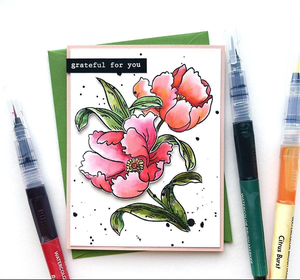 OEM/ODM Individuelles LOGO Aquarell-Pinselstift Wasserbasierende Tinte Pinselstift zum Zeichnen - Product Image 1