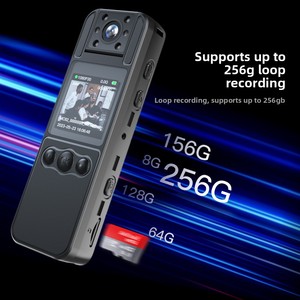 <span class=keywords><strong>Caméra</strong></span> sportive <span class=keywords><strong>4K</strong></span> ultra-claire WiFi grand angle avec vision nocturne, alarme, clip arrière rotatif à 180°, enregistreur vidéo, <span class=keywords><strong>stylo</strong></span> d'enregistrement vidéo 1,3 pouce - Product Image 2