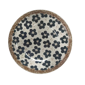 Vente en gros d'assiettes en céramique marocaine de style bohème nordique platos de cuisine plats et assiettes de service en porcelaine colorée - Product Image 3