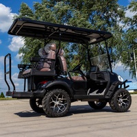 Nouveau véhicule de golf électrique puissant 4 places tout-terrain pour le tourisme, 60V, puissance professionnelle, certifié CE/DOT, autonomie de 90 km