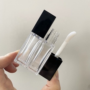 10ml 8ml Thickened Lipgloss Tubes Custom logo square <strong>Lip</strong> <strong>Gloss</strong> Tubes with Big Brush Big Wand and <strong>Packaging</strong> <strong>Boxes</strong> - Product Image 5