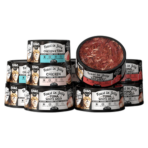 Comida Húmeda Feast in Jelly para Gatos, Fórmula <span class=keywords><strong>de</strong></span> Pollo y Atún, Alta <span class=keywords><strong>en</strong></span> Proteínas, Sin OMG, Orgánica, Multivitaminas y Posbióticos, 85g - Product Image 2