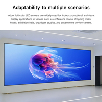Écran LED couleur pleine Xinchuangyuan P1.53, mur numérique intérieur, HD 4K, immersif, taux de rafraîchissement élevé, garantie 1 an, luminosité 800 cd