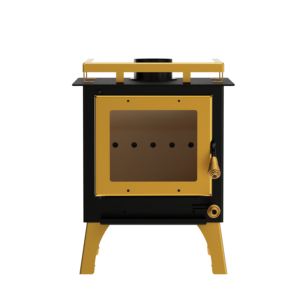 Poêle à bois ultra-compact et léger en acier au carbone <span class=keywords><strong>pour</strong></span> tente, cabane, camping-car - Product Image 5