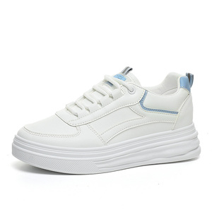 W1763 <span class=keywords><strong>Chaussures</strong></span> de sport décontractées légères à fond plat pour femmes, imperméables avec planche intérieure surélevée pour l'automne, l'été et le printemps. - Product Image 3