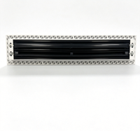 Diffuseur d'air linéaire en aluminium de style victorien sur mesure, à lame réglable, invisible/encastrable, pour usage extérieur