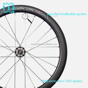 SeeMore カーボンロードバイクホイールセット リムブレーキ T800 カーボンサイクリングホイール 36T ラチェットハブ 自転車カーボンホイールセット - Product Image 4