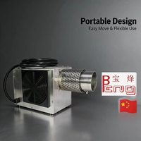 Souffleur d'air chaud portable haute performance 3HP à 10HP 220V 380V avec contrôleur de température numérique pour le moulage de mousse et le séchage de câbles