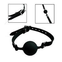 Ball gag en silicone pour bondage, jouet de bondage pour le sexe, jouet de bondage BDSM, muselière sexuelle