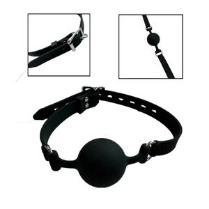 Bola de Silicona <span class=keywords><strong>para</strong></span> Restricción Bucal, Mordaza de Bondage <span class=keywords><strong>para</strong></span> <span class=keywords><strong>Sexo</strong></span>, Juguetes de Restricción BDSM, Mordaza Sexual - Product Image 2