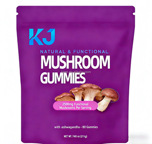 Gummies biologiques aux champignons OEM 8-en-1 Crinière de <span class=keywords><strong>lion</strong></span> – Compléments à base de plantes pour adultes – Améliore l'immunité – Certifié HACCP – Déconseillé aux femmes enceintes - Product Image 1