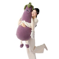 Nouvel Oreiller en Peluche Aubergine pour le Sommeil, Oreiller Apaisant pour Filles, Adultes et Femmes Enceintes, Idéal pour Dormir