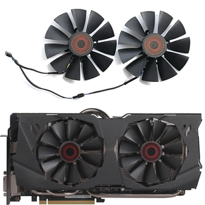 Ventilador de Refrigeración de 95MM FD10015H12S 0.55A 5 Pines <span class=keywords><strong>GTX980</strong></span> para Tarjeta Gráfica ASUS STRIX GTX 970 980 780 TI R9 380 - Product Image 1