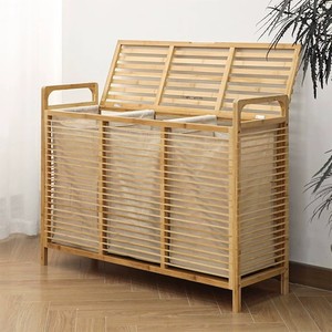 <span class=keywords><strong>Panier</strong></span> à <span class=keywords><strong>linge</strong></span> sale paniers de rangement salle de bain machine à laver vêtements classification support de rangement - Product Image 3