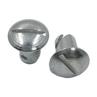Pièces détachées pour voitures de course 1/4-Turn Lock Dzus Fastener 7/16 "Construction en acier argenté