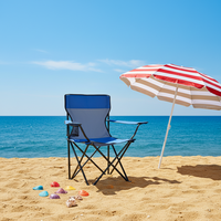 Chaise pliante d'extérieur pour le camping, chaise de camping
