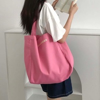 Sac fourre-tout surdimensionné en toile de coton naturel de haute qualité, écologique, tendance, pour femme, été, imperméable, logo personnalisé, supermarché