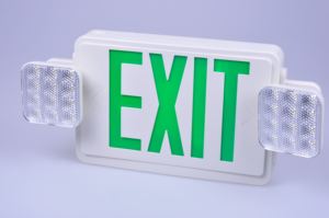 Комбинированный указатель выхода FEITUO с съемной лицевой панелью Salida, универсальным креплением J-образного типа и двойными светодиодными лампами для отелей и школ - Product Image 5