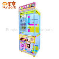 Nouveauté Funpark : Grande machine à griffes pour adultes, jeux d'arcade, peluches, jouets, grue à griffes, jeux à pièces, divertissement