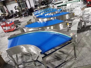 Low Price PVC PU Rubber <strong>Belt</strong> Turn <strong>Conveyor</strong> 90 Degree 180 Degree Custom Radius For Food Industry - Product Image 3