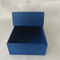 Strukturiertes Papier, starrer Karton, laminiertes Papier, Deckel- und Bodenbox, Zwei-Schulter-Box, kundenspezifische Verpackungsbox