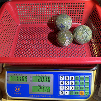 Boules de Cristaux Naturels en Gros : Jaspe, Jade Polaire, Pierre Gemme, Pierre de Graines d'Oiseaux, Sphère de Rhyolite pour la Décoration Intérieure