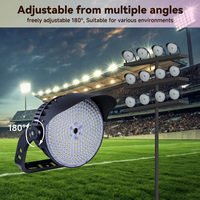Reflector LED Profesional para Estadios de 600W 800W 1200W, Proyector de Alta Potencia para Exteriores con Ajuste de 180 Grados para Canchas Deportivas de Fútbol