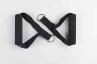 Poignées de Gym Anti-Dérapantes avec Anneau en D pour Bandes de Résistance et Fixation sur Machine à Câble