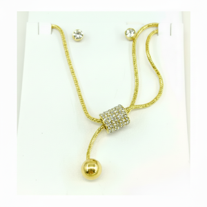 Set di gioielli eleganti da donna alla moda con stampa animalier placcata in oro 24K per feste ed eventi - Product Image 2