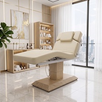 Table de massage électrique chauffante personnalisable en acier inoxydable pour salon de beauté et spa facial – Offre spéciale