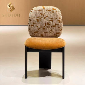 Sillas de Comedor en Oferta, Sillas de Tela de Terciopelo para Hotel, Apartamento, Cafetería, Restaurante, Cocina - Product Image 3