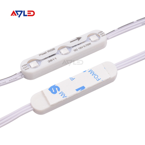 Module LED RGBIC Pixel 12V 5050 CE 3 LED WS2811 WS2812 pour enseignes lumineuses 0.72W IP68 – Module d'éclairage commercial RGBIC pour caissons lumineux - Product Image 1