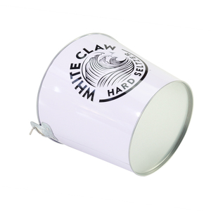 Tùy Chỉnh In Ấn Bán Buôn Mạ Kẽm Kim Loại Bia Nước Giải Khát Xô Đá Cho Nhà Hàng - Product Image 2