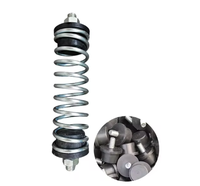 Ressorts de compression d'amortissement de bâti en caoutchouc de machine d'écran de vibration