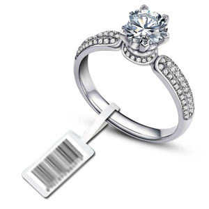 <span class=keywords><strong>UHF</strong></span> UCODE8 UCODE9 UCODE9xe <span class=keywords><strong>RFID</strong></span> para joyería etiqueta papel pegatina joyería <span class=keywords><strong>RFID</strong></span> etiqueta gestión de inventario - Product Image 1