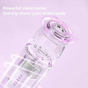 Épilateur électrique ABS 5 en 1 pour femme, tondeuse bikini en forme de R, écran LED, 600 mAh, pour l'épilation du corps entier - Product Image 3