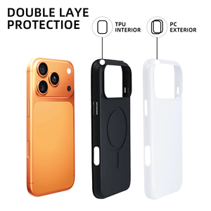 Custom DIY 3D Printed Sublimation Magnetic Coated <b>Phone</b> Case PC+TPU 2-in-1 Glossy Cover Anti-Fingerprint Waterproof Shockproof - Product Image 2