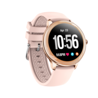 1.09 pouces HD Display femmes montre intelligente V33 avec BT appelant fréquence cardiaque femme Cycle menstruel smartwatch