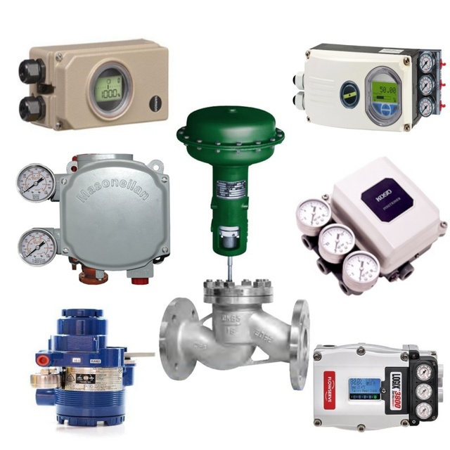 2-16inch Regulating Valve Fisher Actuators Samson Azbil Masoneilan Flowserve Koso Intelligent Explosion-proof Valve Positioners