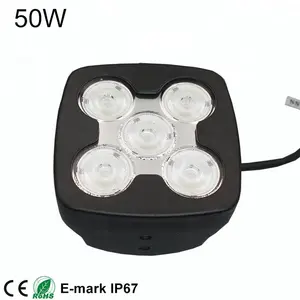 Wholesale spot flood 50w 5 inch square led Work Light for truck cnc machine