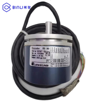 Encodeur rotatif incrémental Leine & Linde RSI593, boîtier métallique robuste, capteur 220V