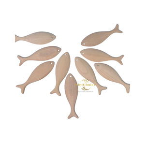 Adorno de Peces de Madera Maciza VietChoice, Diseño Moderno, Regalo de Regreso a Clases, Aniversario, Decoración del Hogar Hecha a Mano, Ecológica, Grande - Product Image 2