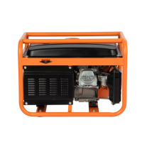 POWERVALUE ZH2500 Luftgekühlter Benzinmotor Offene Bauweise 2 kW Tragbarer Generator mit CE 220V Ausgang 50/60Hz Seilzugstart