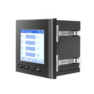 Meteran panel 400V, pengukur daya multifungsi, penganalisa daya ac thd modbus, 100 kw 3 fase pengukur energi elektronik - Product Image 2