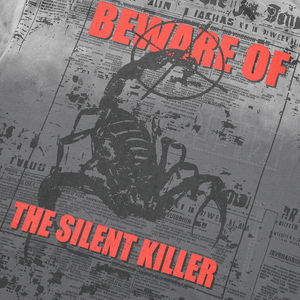 T-shirt Oversize Vintage Lavata con Grafica Retrò a Tema Giornale Venom, Stile High Street Effetto Consumato - Product Image 5