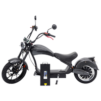 Scooters électriques Citycoco Loyal 2000W 3000W 4000W, E-Chopper, Moto Électrique, Scooter Rapide, Citycoco Chopper