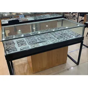 LUX производство Гуанчжоу под заказ мебель для магазина очков Современная оптическая витрина для продажи