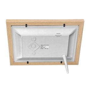 8 Inch Digital Picture Frame with Remote Control, 1280 * 800 IPS Full View Ultra Clear Screen with Removable Wooden Frame - Product Image 6