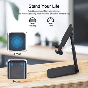 Custom Logo Cheap Desktop Folding Mobile Phone Holder Cell Phone <strong>Tablet</strong> <strong>Stand</strong> Portable Angle Adjustable Phone <strong>Stand</strong> - Product Image 5