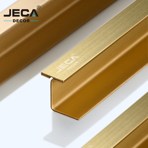 Profili in <span class=keywords><strong>rame</strong></span> per piastrelle Foshan JECA New Material, finiture in ottone per decorazione di pareti, profili per piastrelle di alta qualità. - Product Image 2